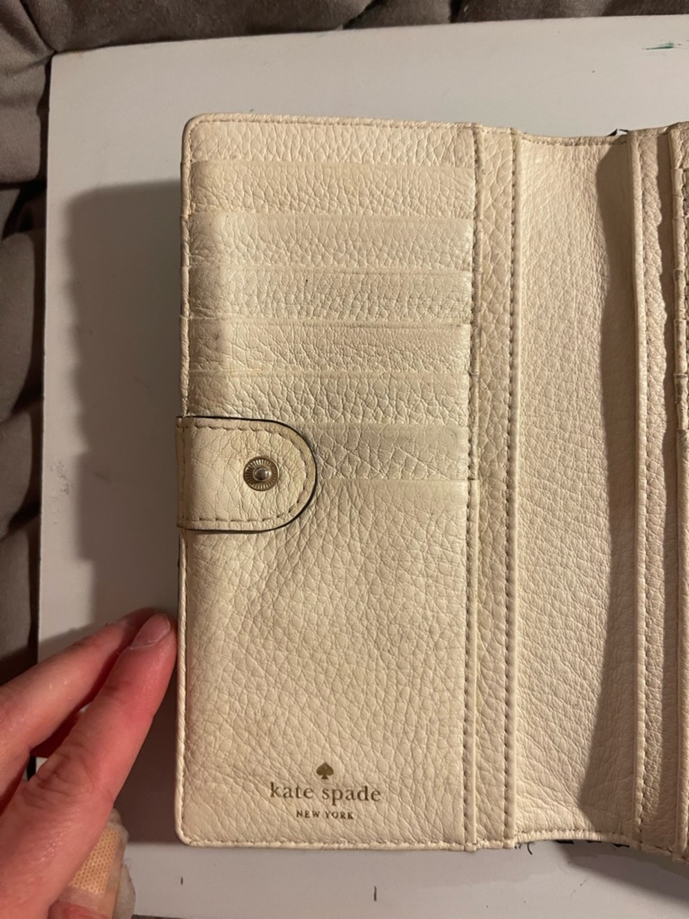 Kate Spade Teal Bifold Wallet - Picture 8 of 9